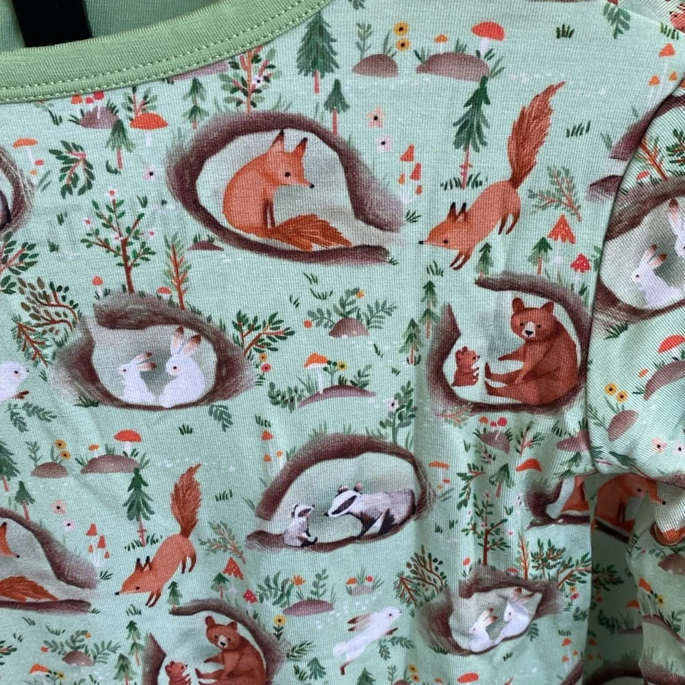 Wild Woven (formerly Kind Thing) Burrow Two-Piece Pajama Set - Picture 7 of 11